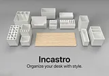 Incastro Desk Organizer Set – thumbnail 1