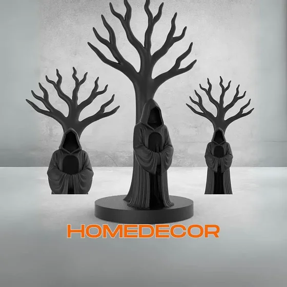 Hollow Gothic Tree Jewelry Holder