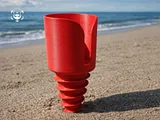 Screw‑in Beach Holder for 33cl Cans – thumbnail 1
