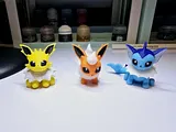 Chibi Vaporeon, Jolteon and Flareon Set – thumbnail 1