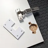 Reinforced Replacement for Broken Kitchen Hinge – thumbnail 1