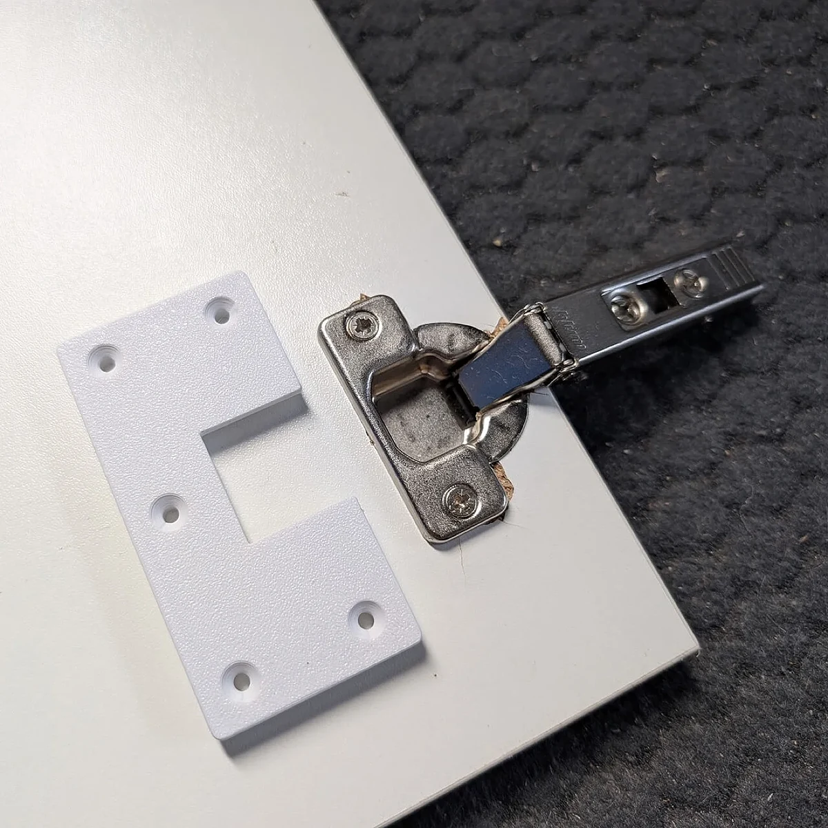 Reinforced Replacement for Broken Kitchen Hinge – view 5
