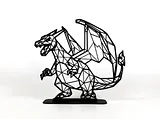 Geometric Low Poly Charizard – thumbnail 1