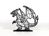 Geometric Low Poly Charizard – thumbnail 3