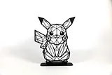 Geometric Low Poly Pikachu – thumbnail 3