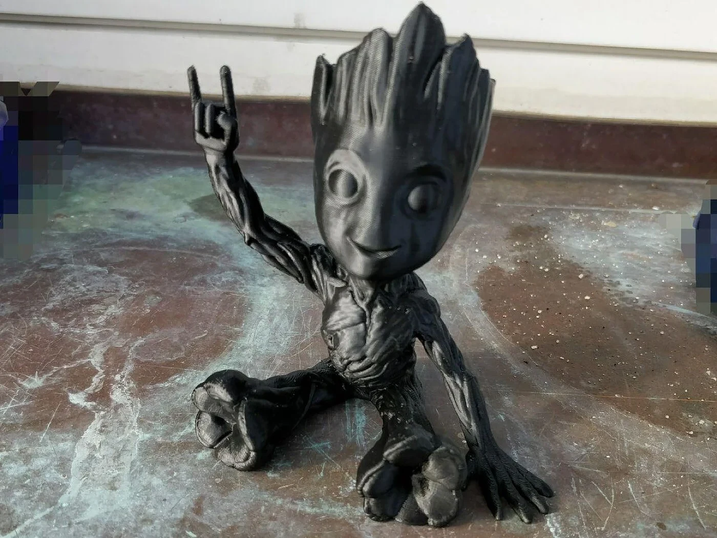 Heavy Metal Groot – view 3