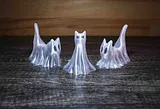 A Trio of Halloween Ghost Cats – thumbnail 1