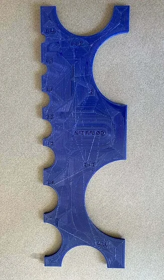 NPT External Pipe Size Gauge