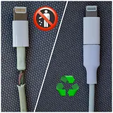 Lightning and USB-C Cable Repair Sleeve – thumbnail 1