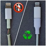 Lightning and USB-C Cable Repair Sleeve – thumbnail 3