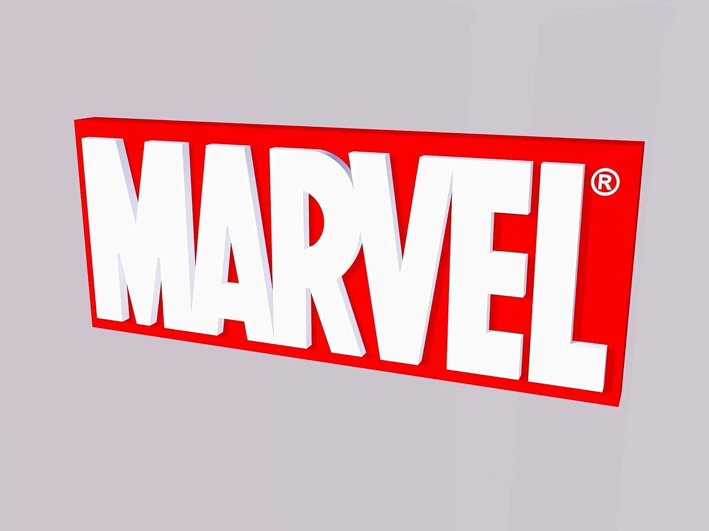 Marvel Logo Plaque – view 4
