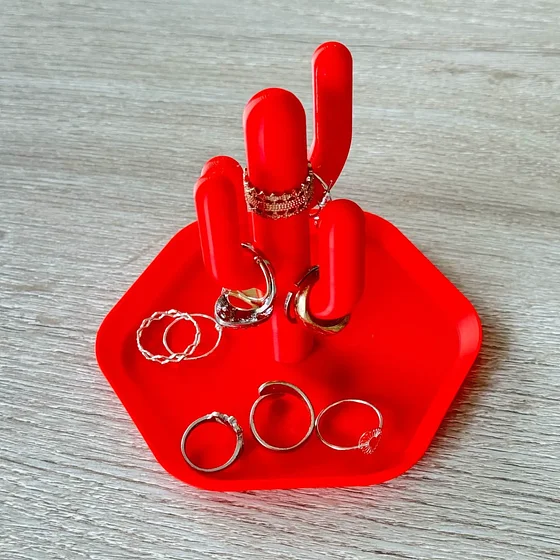Cactus Ring Holder