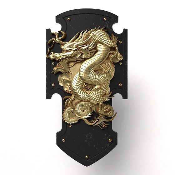 Salamanders Shenron Dragon Power Shield