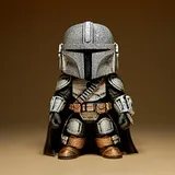 Mini Mandalorian Figure – thumbnail 1