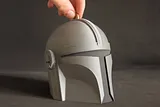 Mandalorian Helmet - Piggy Bank – thumbnail 3