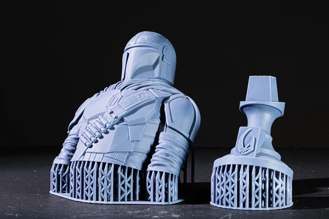The Mandalorian Bust – view 4