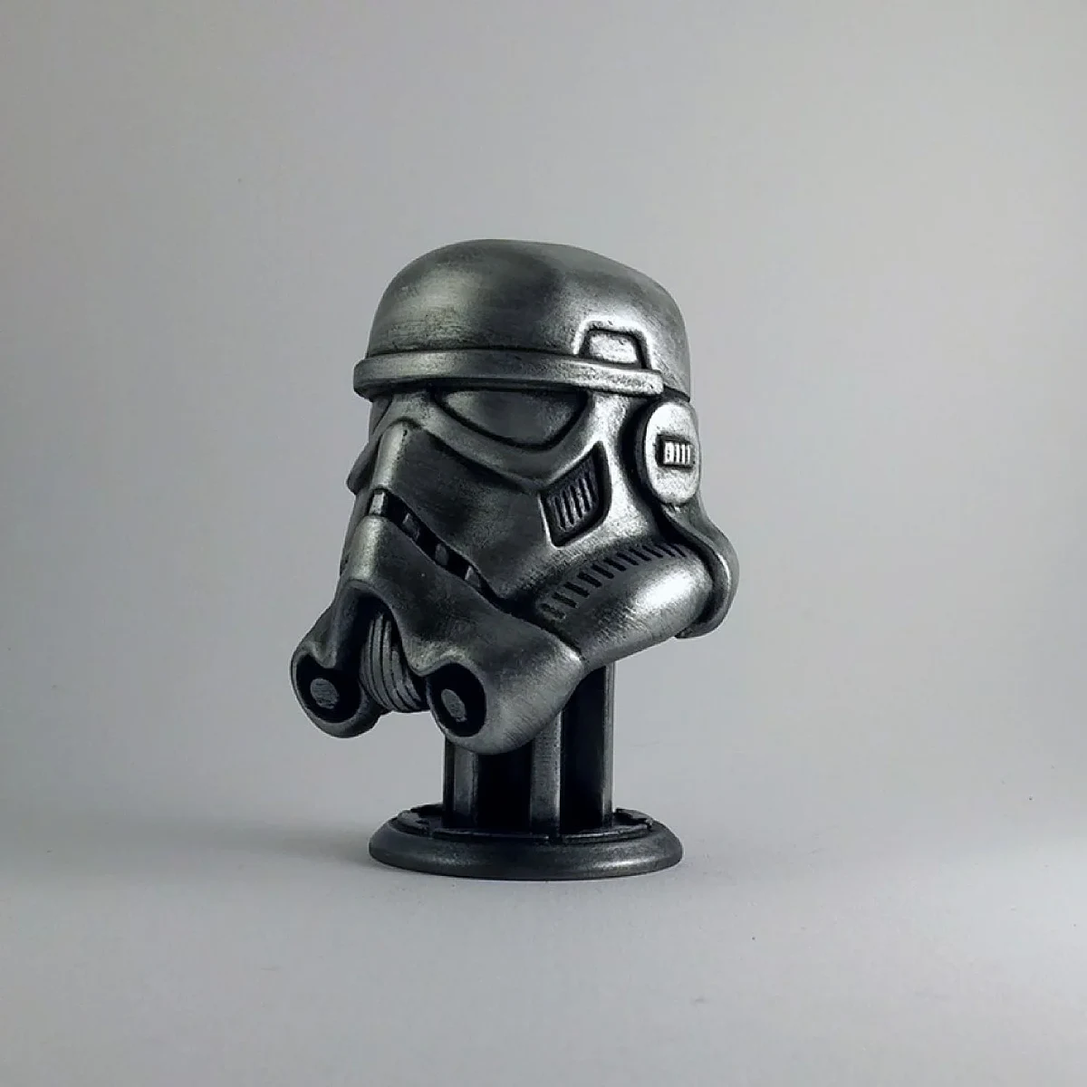 Stormtrooper Helmet on Pedestal – view 5