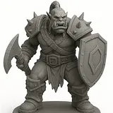 Orc Warrior (Warcraft) – thumbnail 1