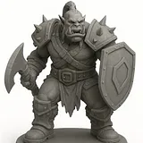 Orc Warrior (Warcraft) – thumbnail 3