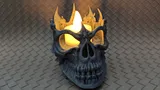 Lich King Skull LED Tea Light Holder – thumbnail 1