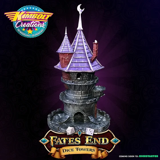 Fates End Wizard Dice Tower