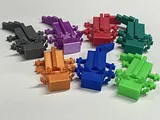 Articulated Minecraft Axolotl – thumbnail 3