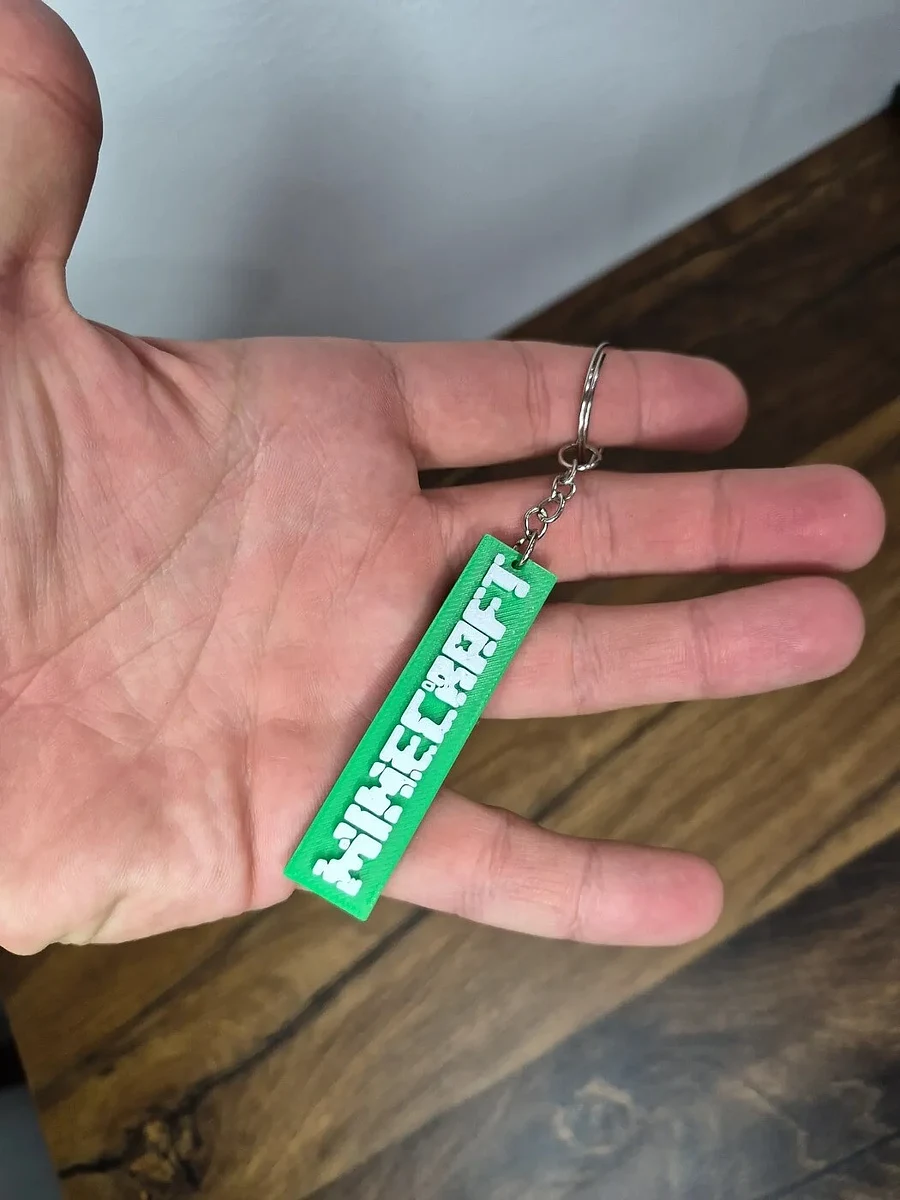 Minecraft Keychain – view 3