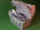 Giant Mimic Chest D&D Miniature – thumbnail 1