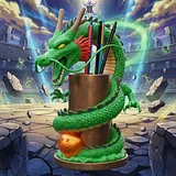 Shenron Dragon Ball Z Pencil Holder – thumbnail 3