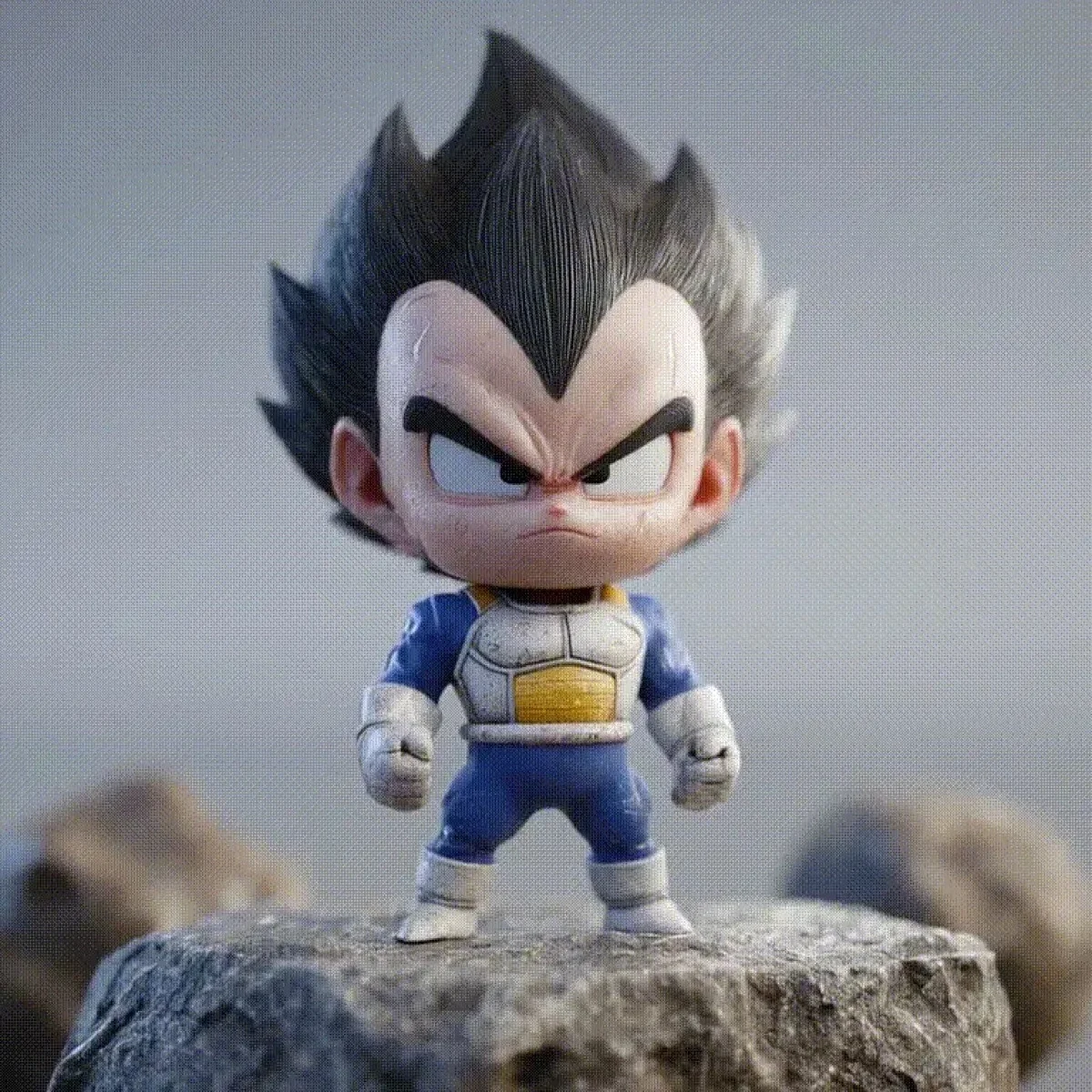 Vegeta Chibi Figure from Dragon Ball – view 3