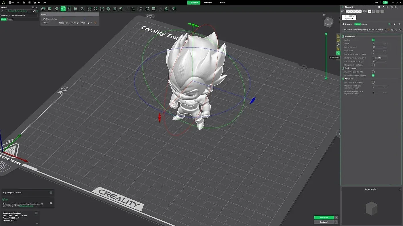Vegeta Chibi Figure from Dragon Ball – view 4