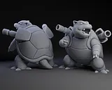 Blastoise Pokemon Figure – thumbnail 1