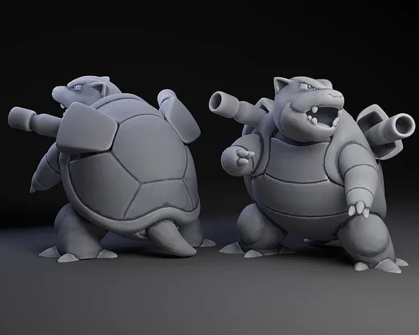 Blastoise Pokemon Figure