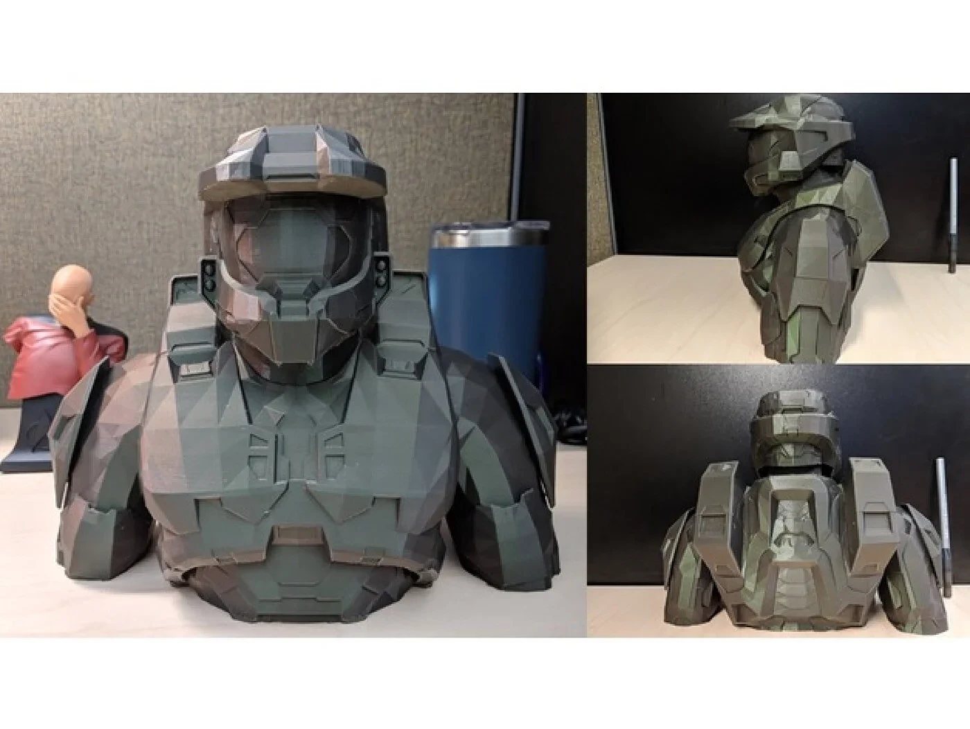Halo Master Chief Bust – view 3