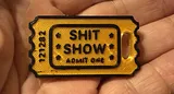 Shit Show Key Ring – thumbnail 1