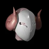Spirit Blossom Kindred Mask and Horns – thumbnail 1