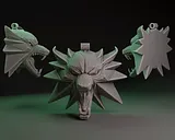 Witcher Medallion – thumbnail 1
