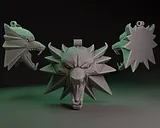 Witcher Medallion – thumbnail 2