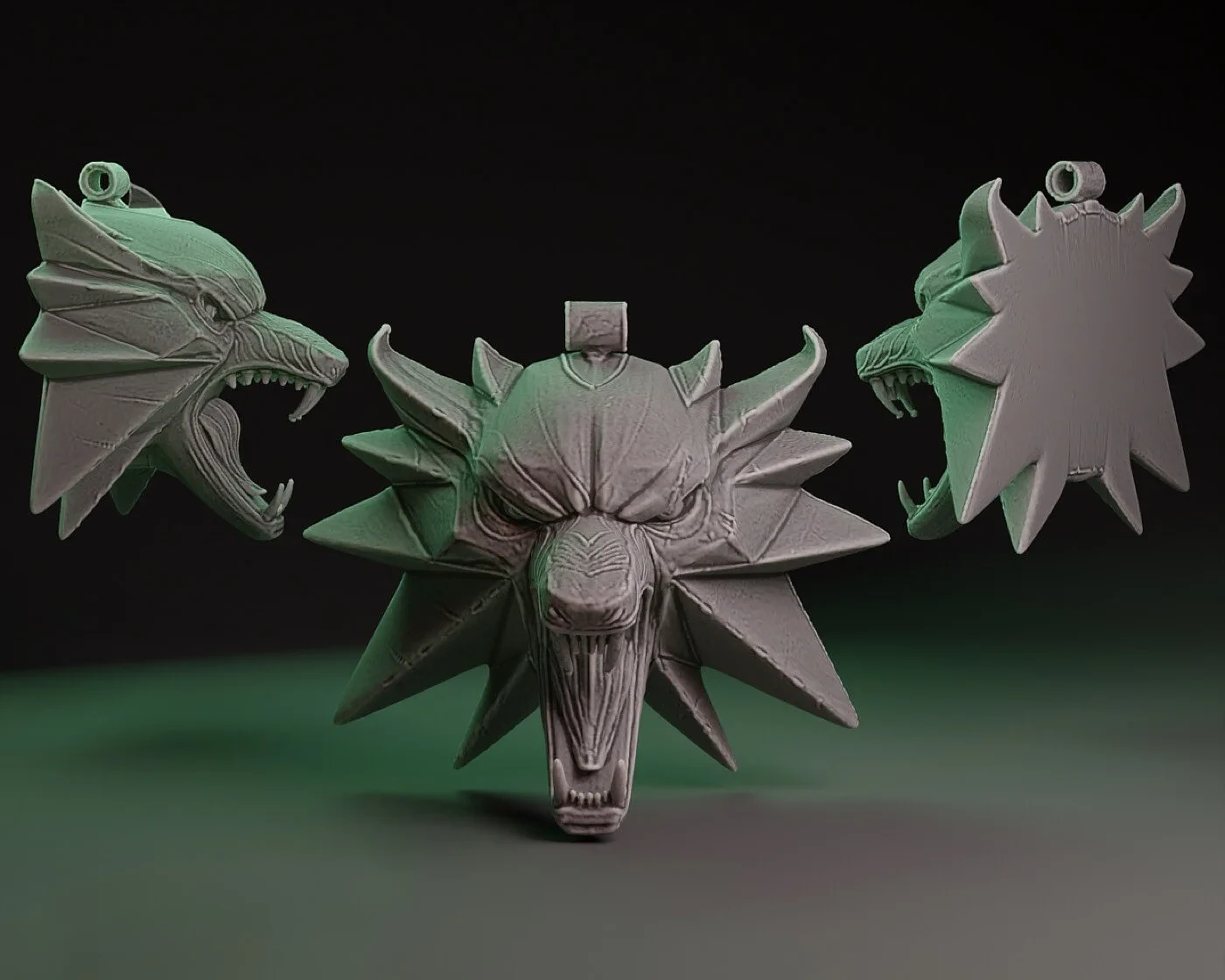 Witcher Medallion – view 2