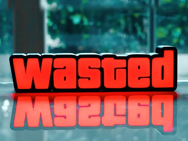 GTA Wasted Lamp Shell