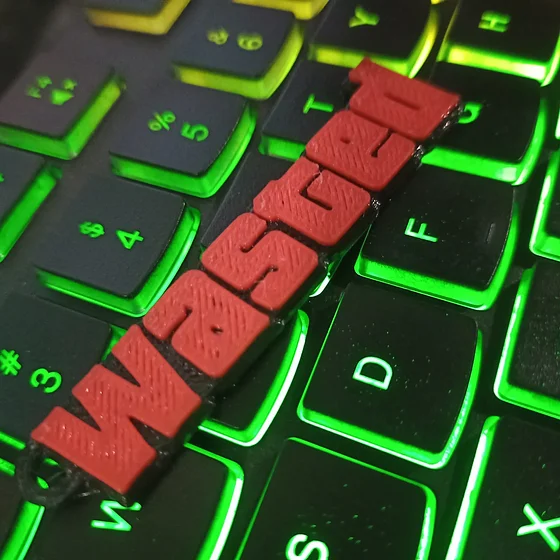 Wasted Keychain - GTA