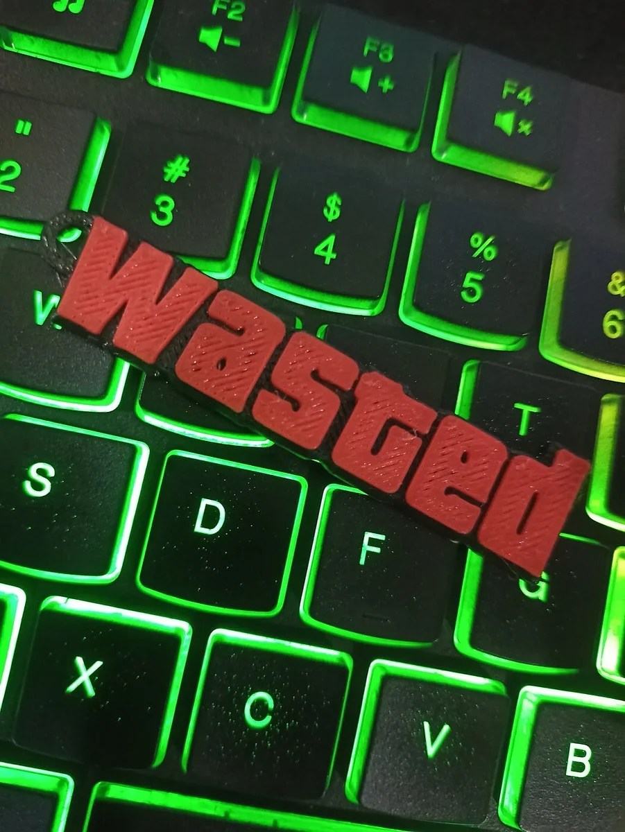 Wasted Keychain - GTA – view 4