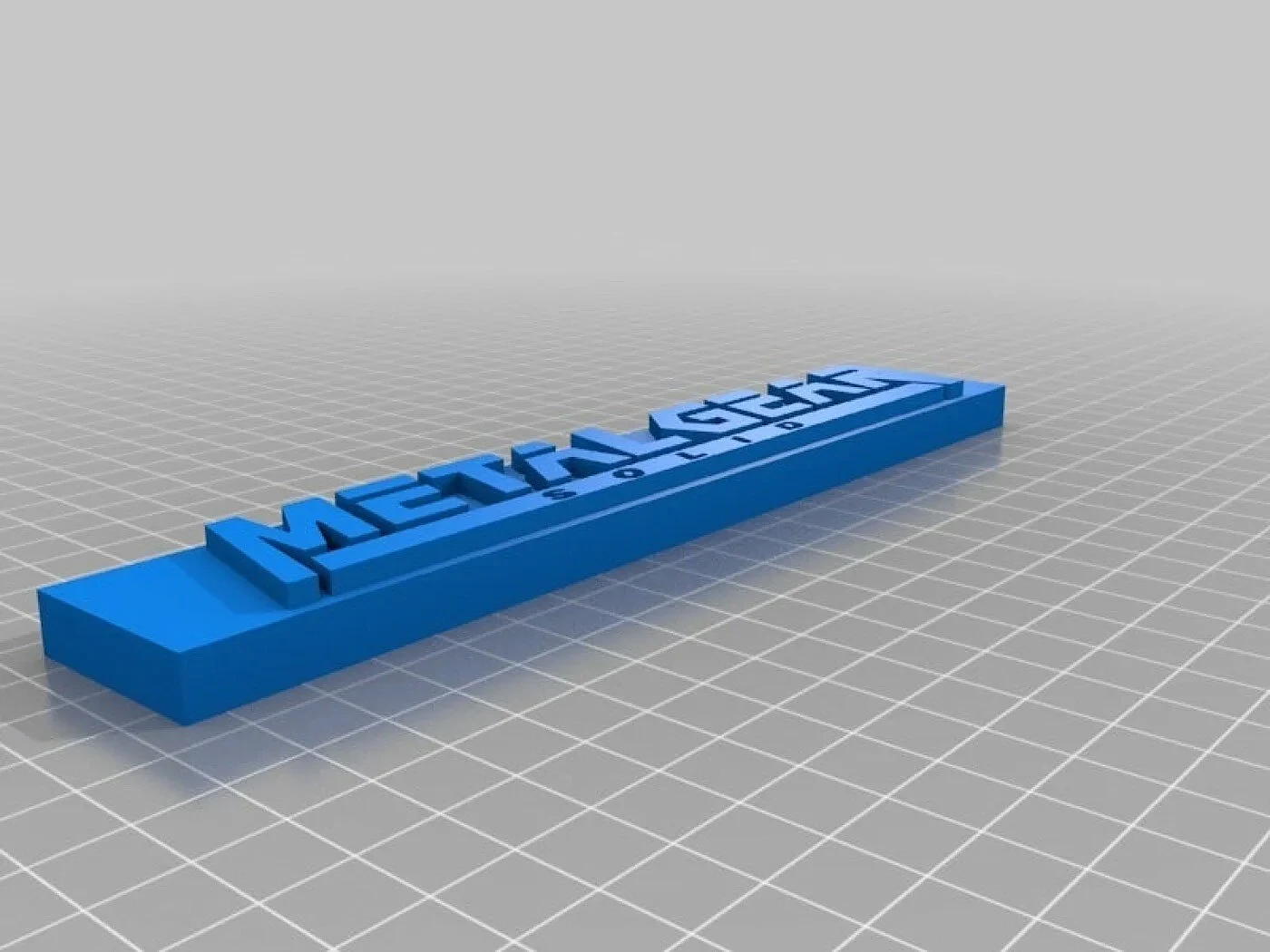 Metal Gear Solid Logo – view 4