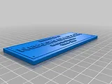 Nebuchadnezzar Nameplate – thumbnail 1