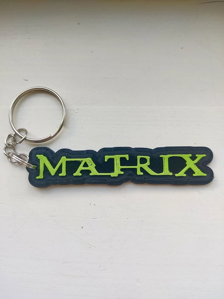 The Matrix Keychain – view 3