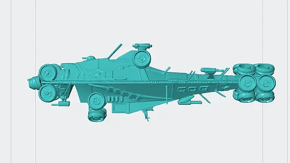 Matrix Hovercraft Nebuchadnezzar Model