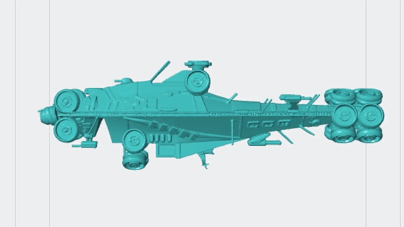 Matrix Hovercraft Nebuchadnezzar Model – view 3