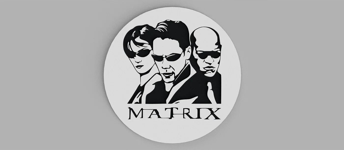 Matrix Neo Trinity Morpheus Coaster – view 3