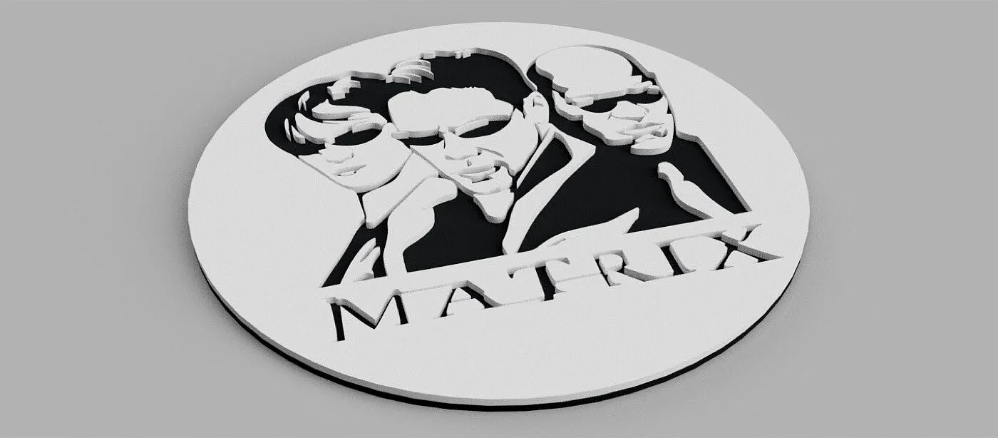 Matrix Neo Trinity Morpheus Coaster – view 4