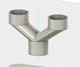 PVC Pipe Y Adapter – thumbnail 1